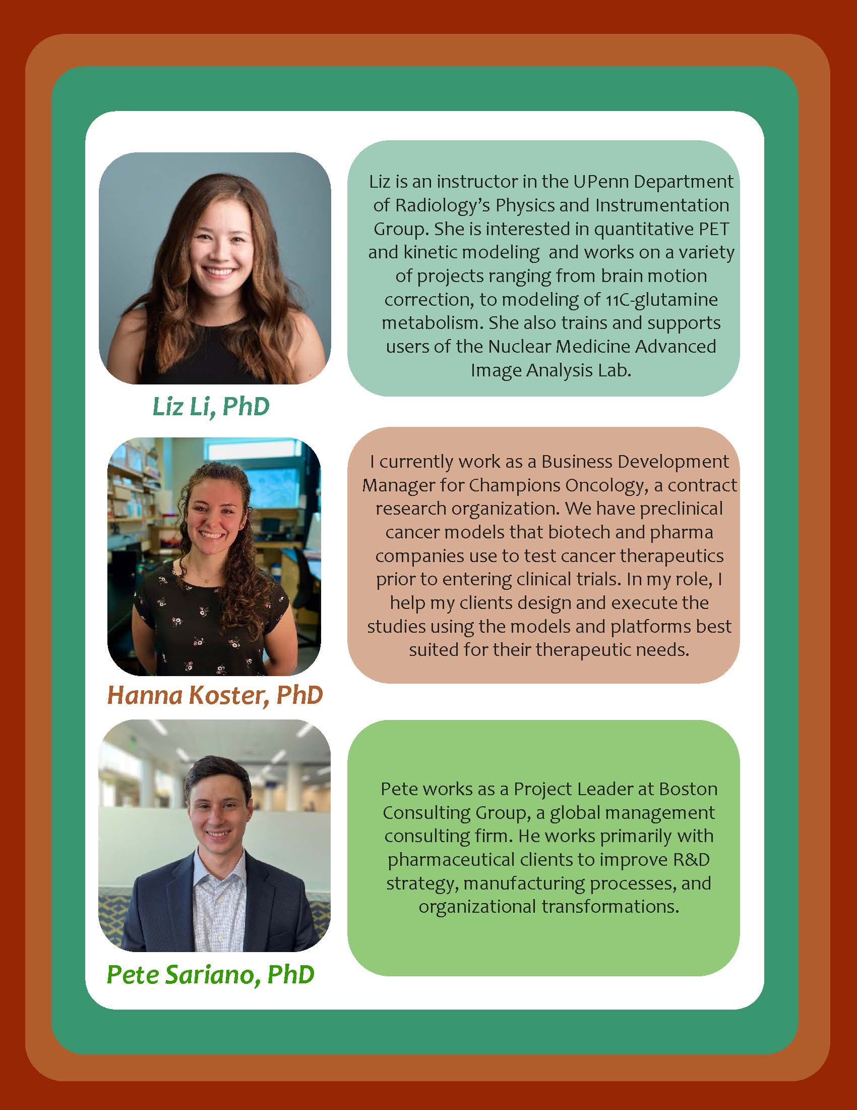 Panelist Information Page 2